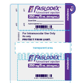 FASLODEX 250 mg syringe label