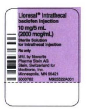 Ampule Label 10 mg in 20 mL