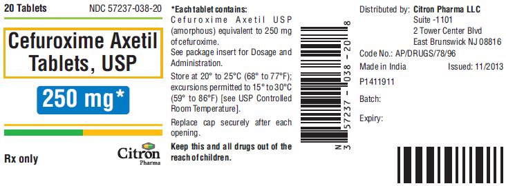 PACKAGE LABEL-PRINCIPAL DISPLAY PANEL - 250 mg (20 Tablet Bottle)