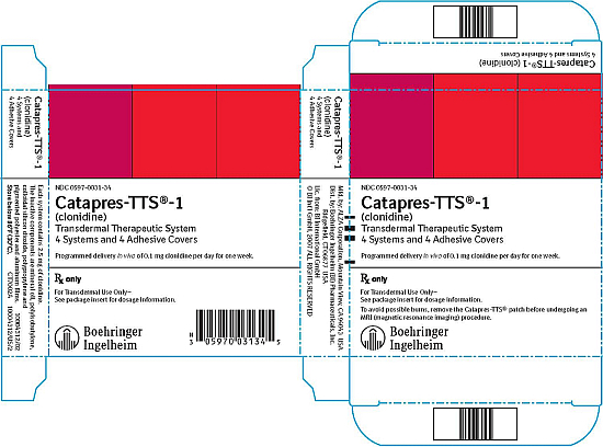 Catapres-TTS 0.1 mg patch
