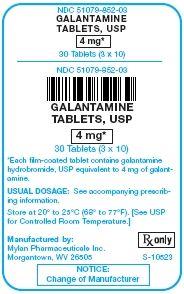Galantamine Tablets 4 mg