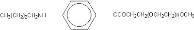 benzonatate chemical structure