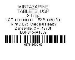 MIrtazapine Label