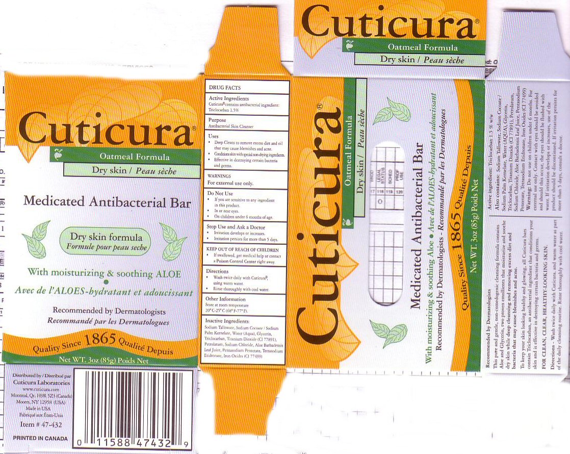 CUTICURA 5.25 OZ Oatmeal
