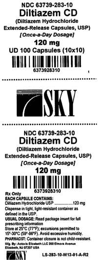 Diltiazem 120mg Label