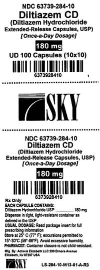 Diltiazem 180mg Label