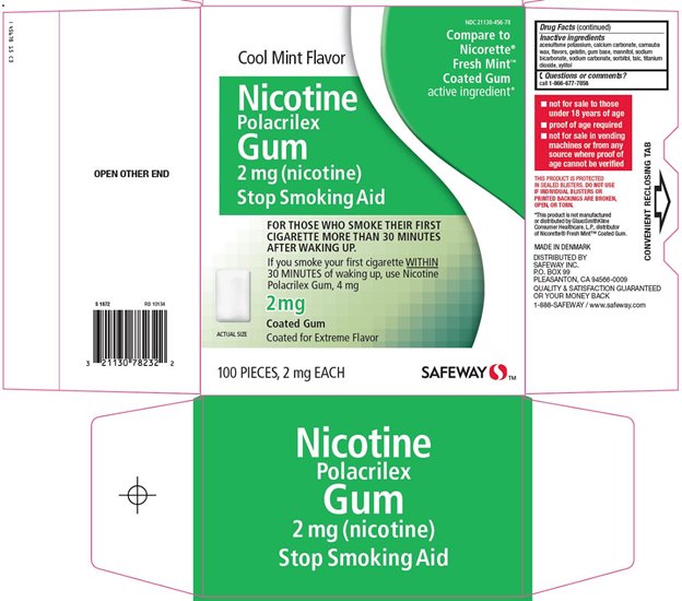 Nicotine Polacrilex Gum 2 mg (nicotine) Carton Image 1