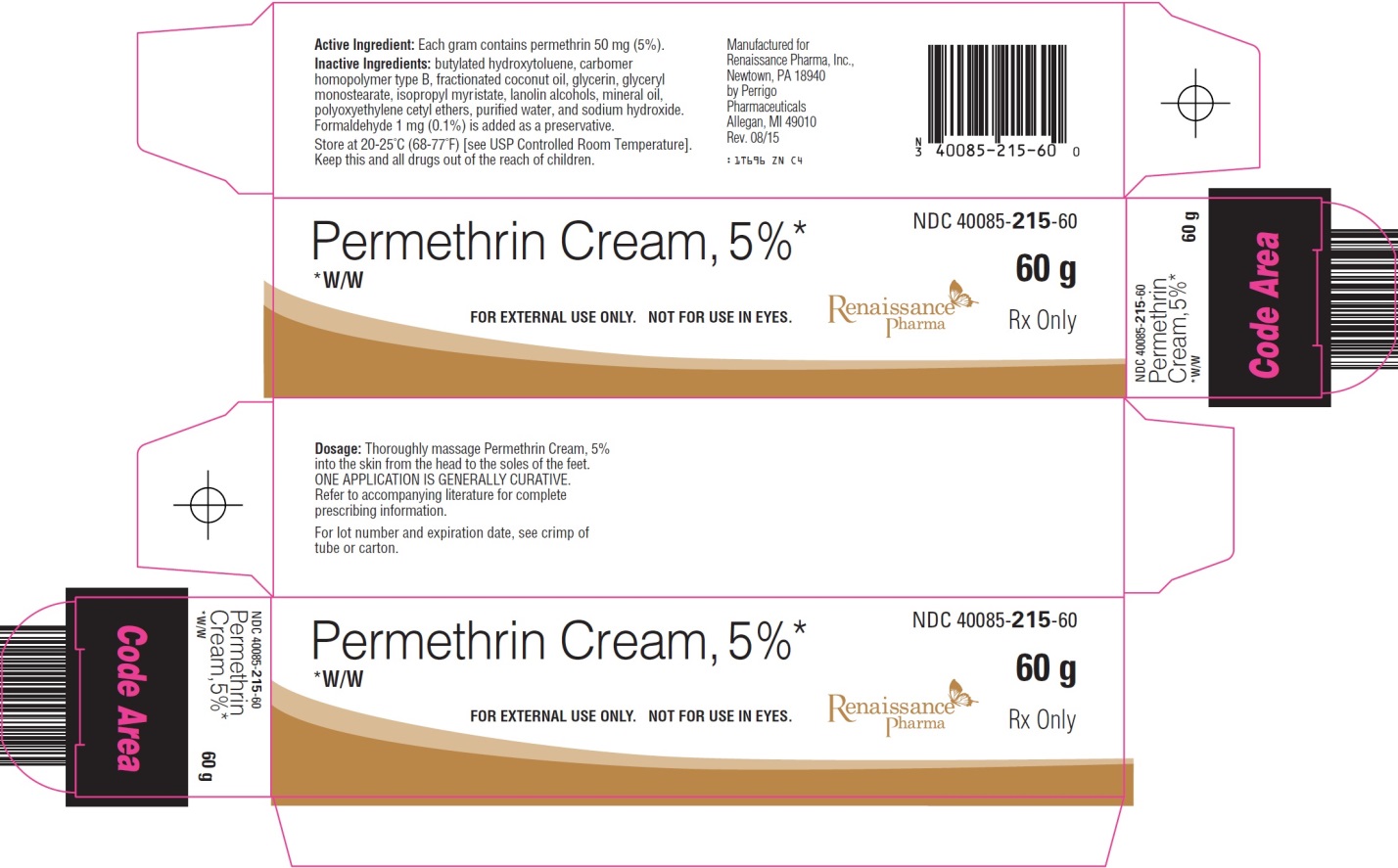 Permethrin Cream, 5% Carton Image