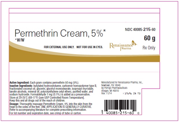 Permethrin Cream, 5% Tube Image