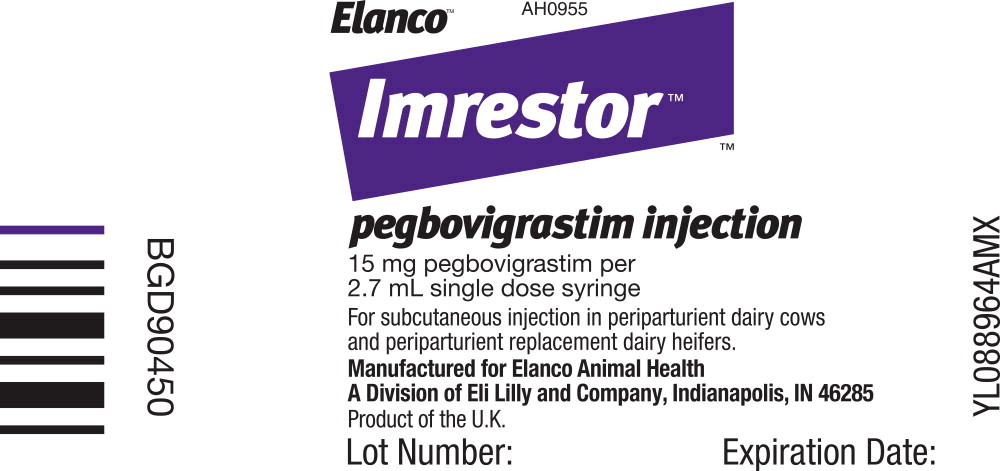 Principal Display Panel - 15 mg Syringe Label
