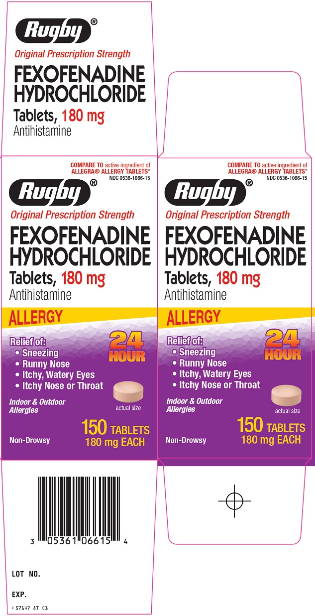 Rugby Fexofenadine Hydrochloride Image 1