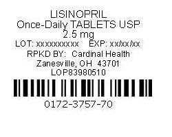 Lisinopril Label
