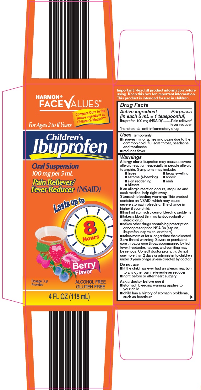 Harmon Face Values Children's Ibuprofen Image 1