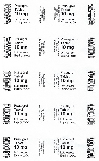 10 mg Prasugrel Tablet Blister