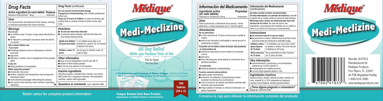 Medique Medi-Meclizine