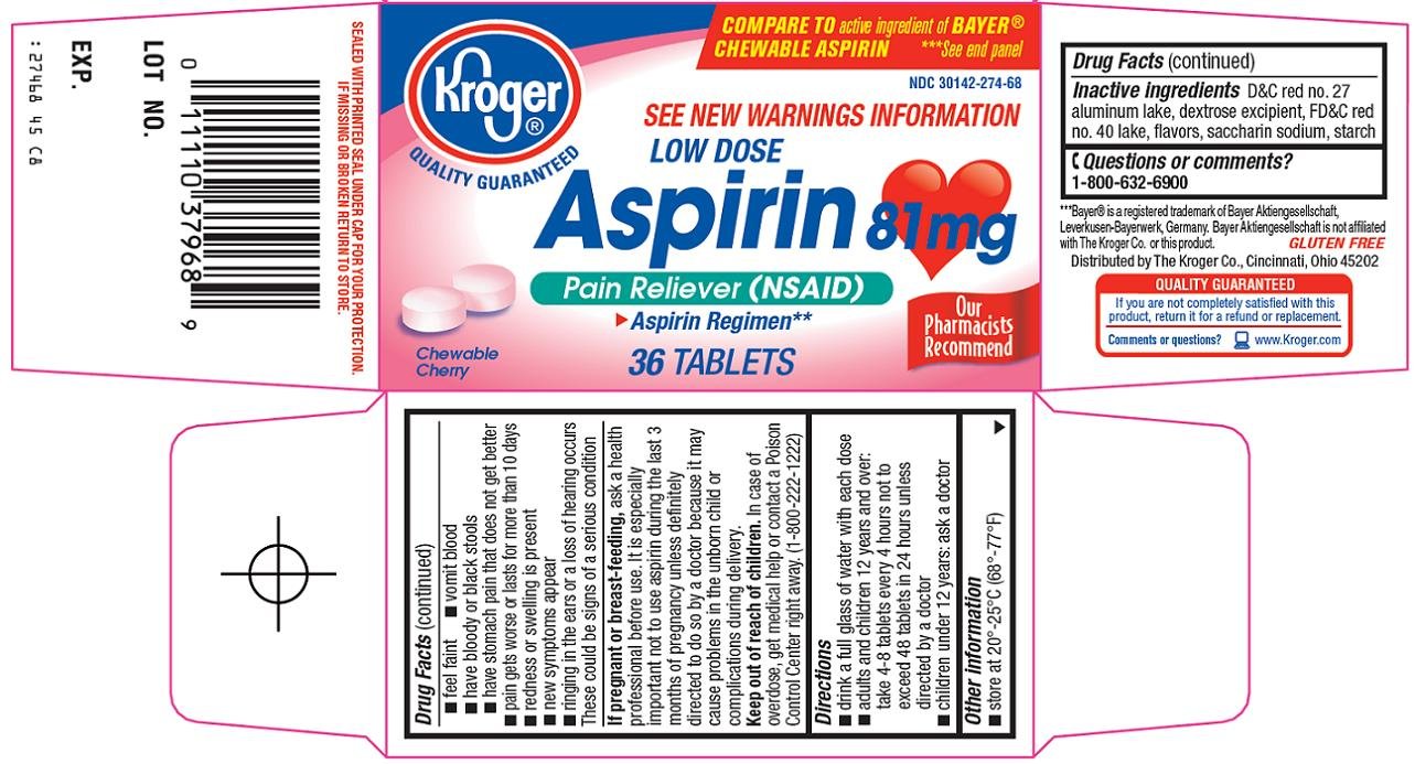 Aspirin 81 mg Carton Image 1