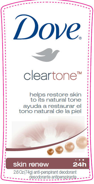 Dove Cleartone Skin Renew PDP front