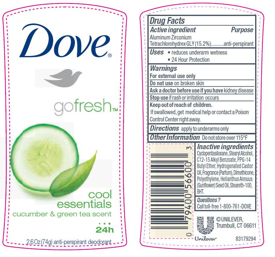 Dove Cool Essentials PDP