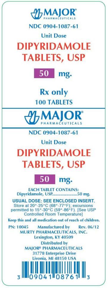 Dipyridamole 50 mg Tablets