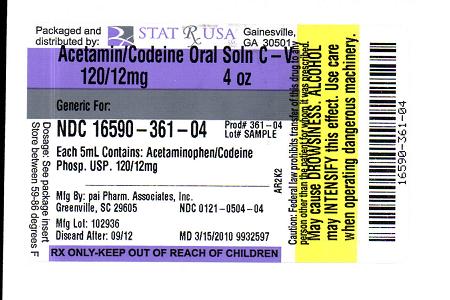 Tylenol w/Codeine #3 consumer information.