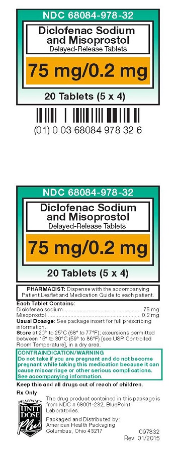 Diclofenac Tablets 75 mg/0.2 mg Label