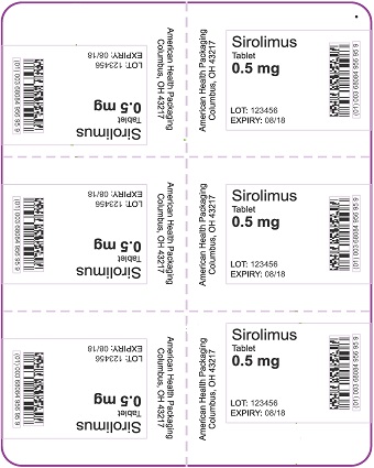 0.5 mg Sirolimus Tablet Blister