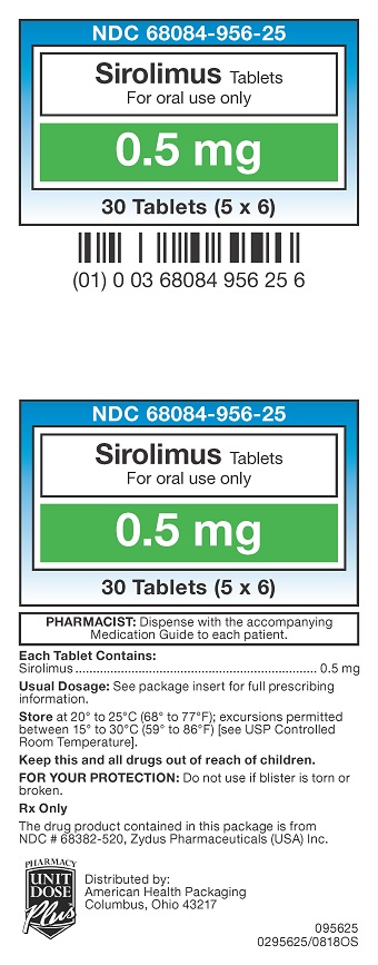 0.5 mg Sirolimus Tablets Carton
