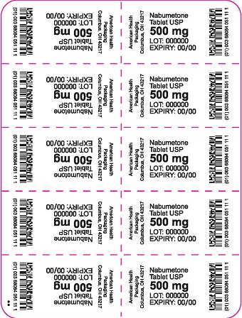 500 mg Nabumetone Tablets Blister