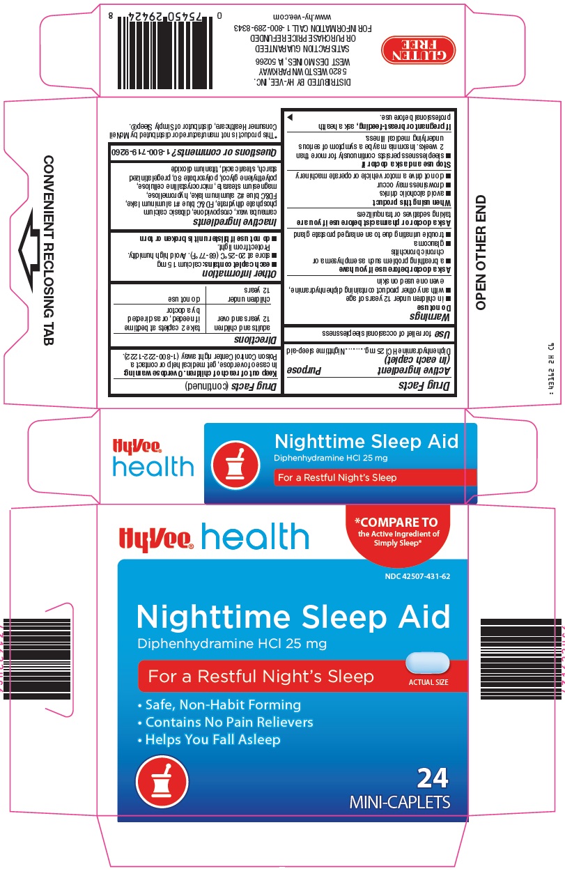 HyVee Health Nighttime Sleep Aid