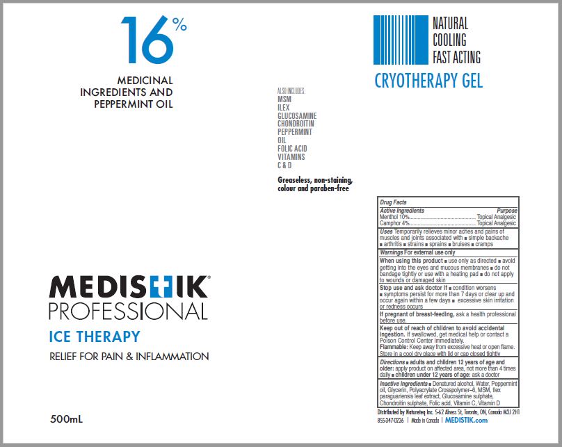 Medistik Professional Ice Therapy Gel-Label