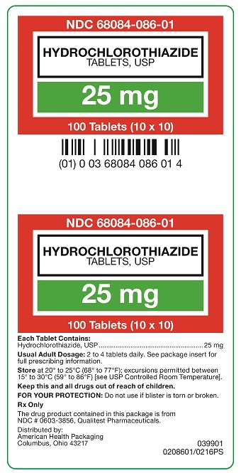 25 mg Hydrochlorothiazide Tablet Carton