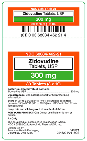 300 mg Zidovudine Tablets Carton