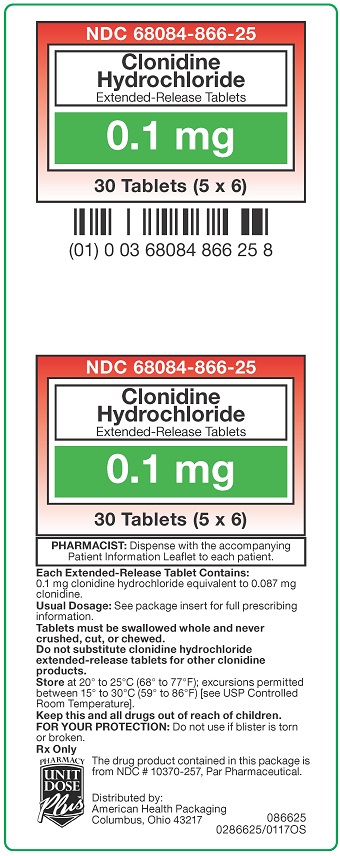 Clonidine Hydrochloride Extended-Release Tablets Carton Label