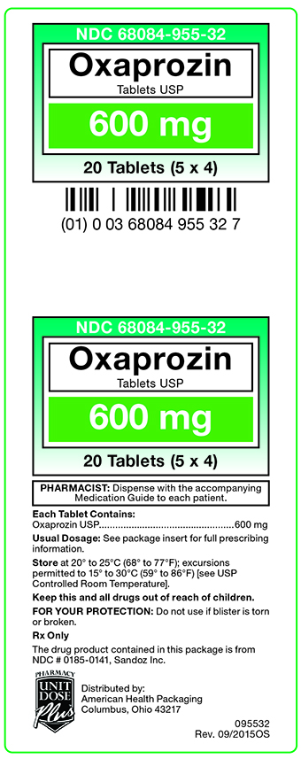 600 mg Oxaprozin Carton