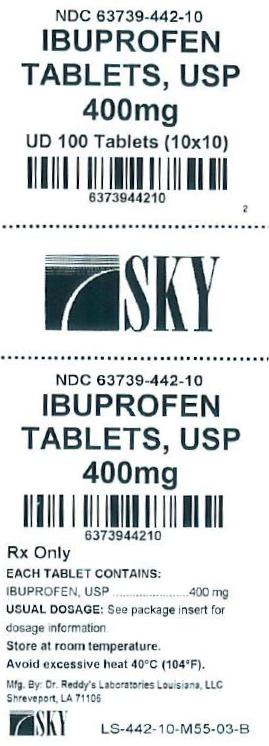 Ibuprofen Tablets 400mg Label