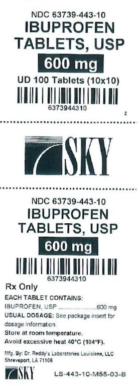 Ibuprofen Tablets 600mg Label