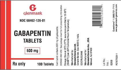 Gabapentin 600mg Label