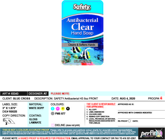 03343 Safety Clear Antibac Hand Soap