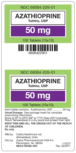 Azathioprine 50 mg label