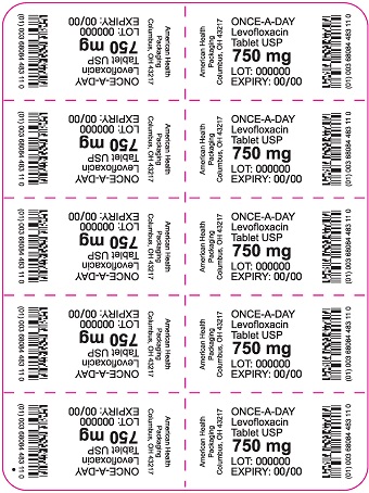 750 mg Levofloxacin Tablet Blister