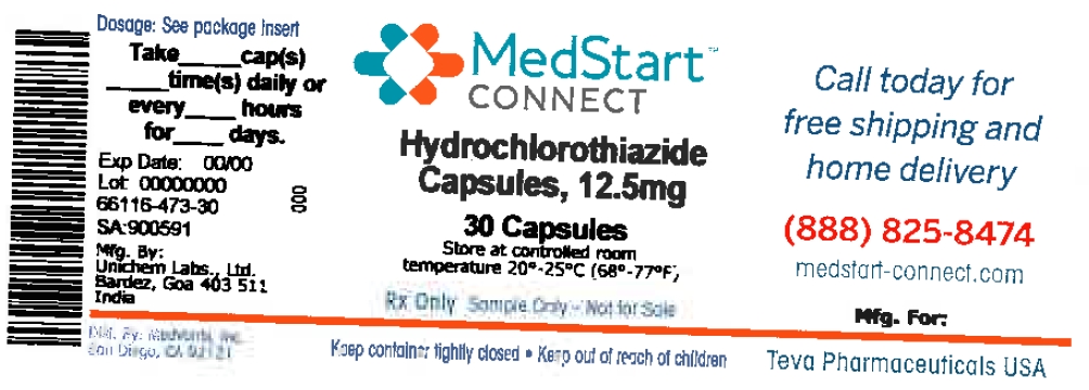 hydrochlorothiazide capsules 12.5mg #30