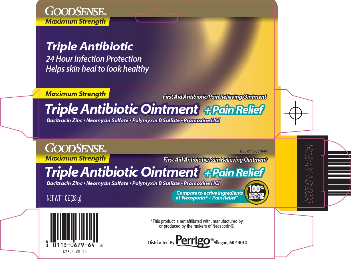 Goodsense Triple Antibiotic ointment + pain relief