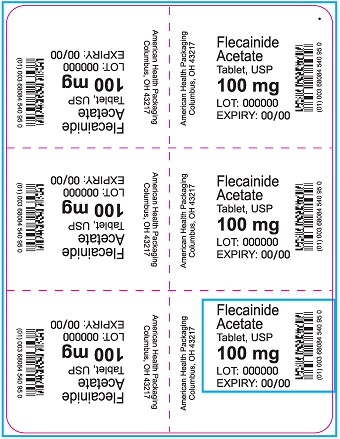 100 mg Flecainide Acetace Tablet Blister