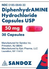 50 mg x 30 Capsules - Label