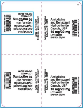 10 mg*/20 mg Amlodipine Besylate and Benazepril HCl Blister