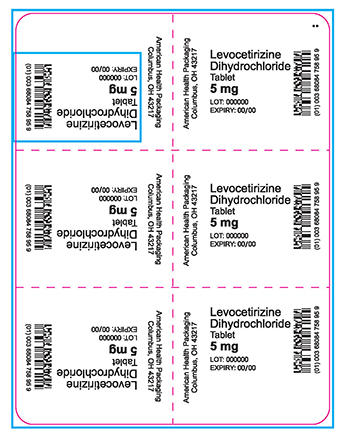 5 mg Levocetirizine Dihydrochloride Blister