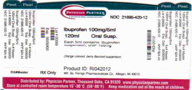 Ibuprofen 100mg/5ml