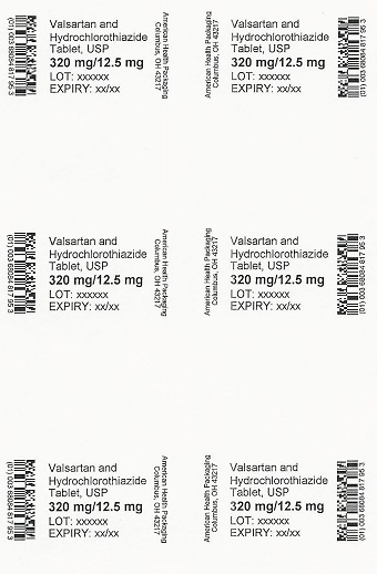 320 mg/12.5 mg Valsartan/HCTZ Tablet Blister