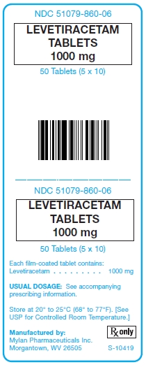 Levetiracetam 1000 mg Tablets Label