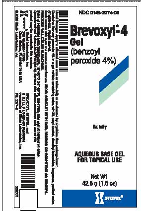 Brevoxyl 4% Gel Label